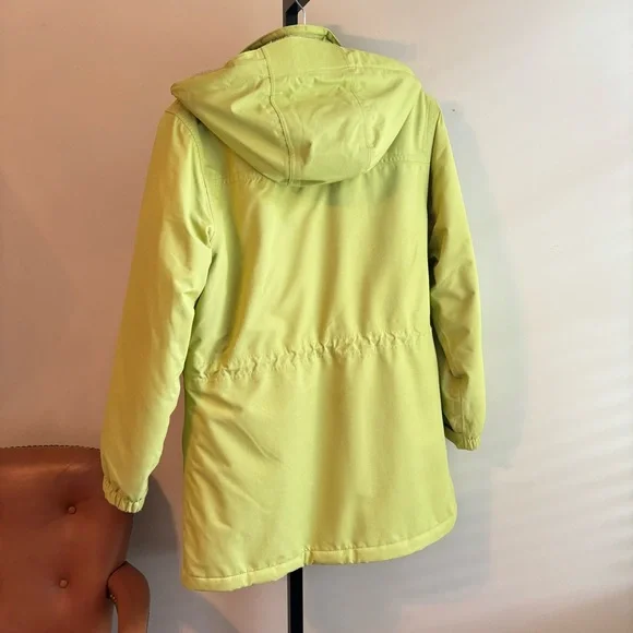 Lands' End Cream Sherpa Lined Jacket - Picture 6 of 10